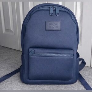 Dagne Dover Dakota Neoprene Backpack – Navy Blue (Medium)